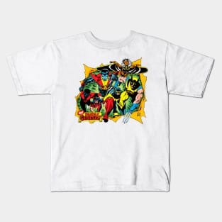 70's Comic Book Mutants Kids T-Shirt